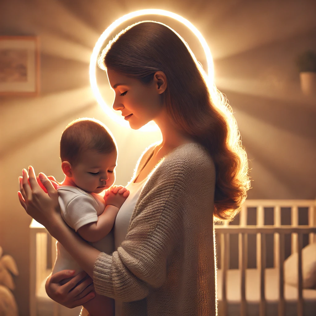 mae e bebe oração para o bebe