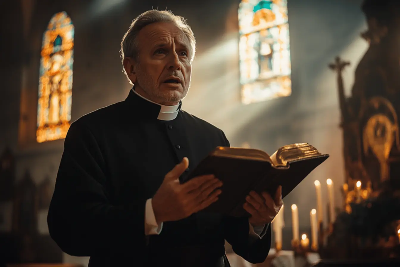 Imagem representando o legado da Igreja Católica