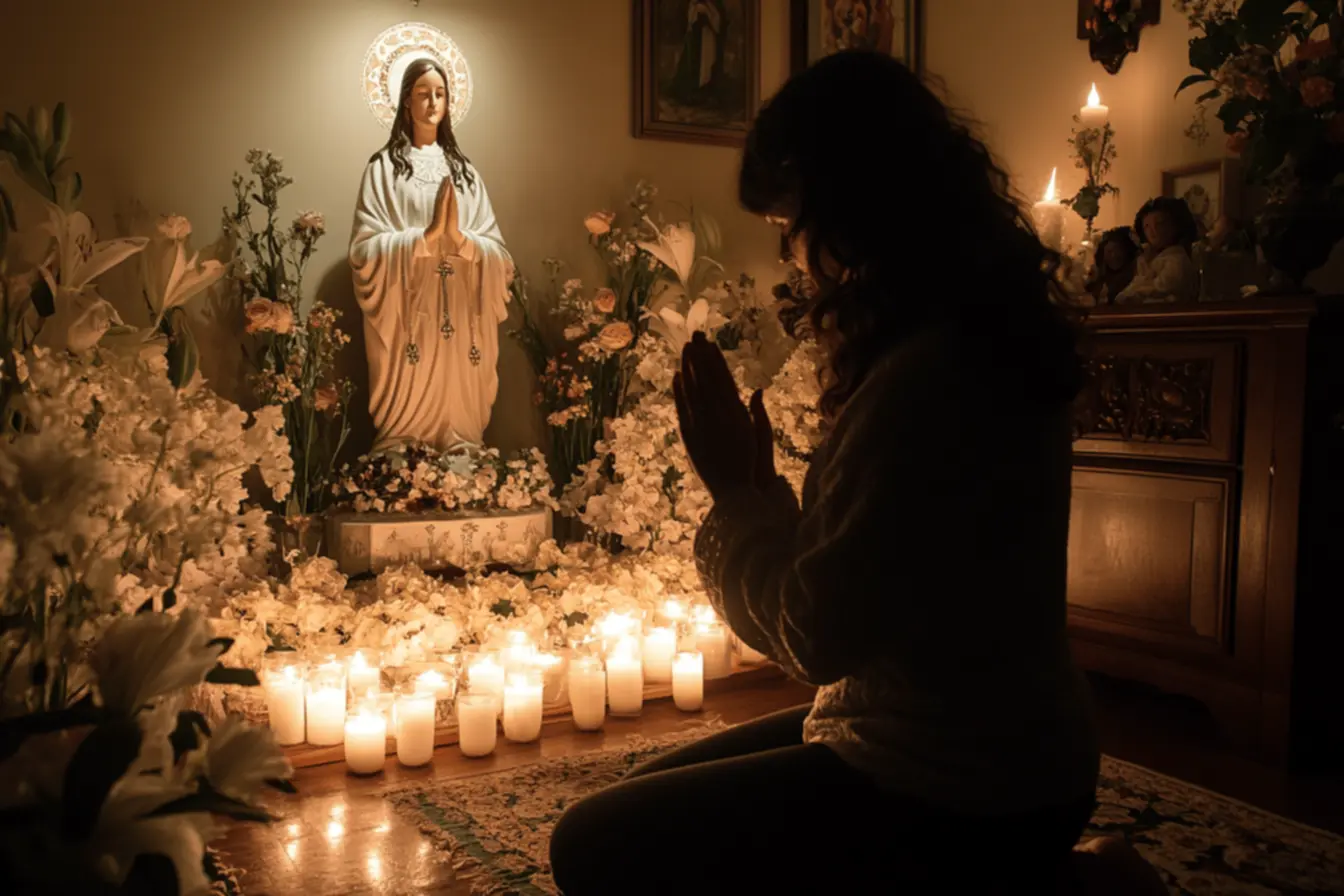 Escultura de Santa Rita