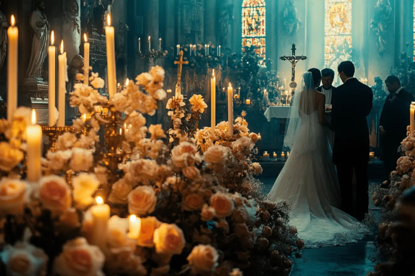 Celebração comunitária de casamento católico