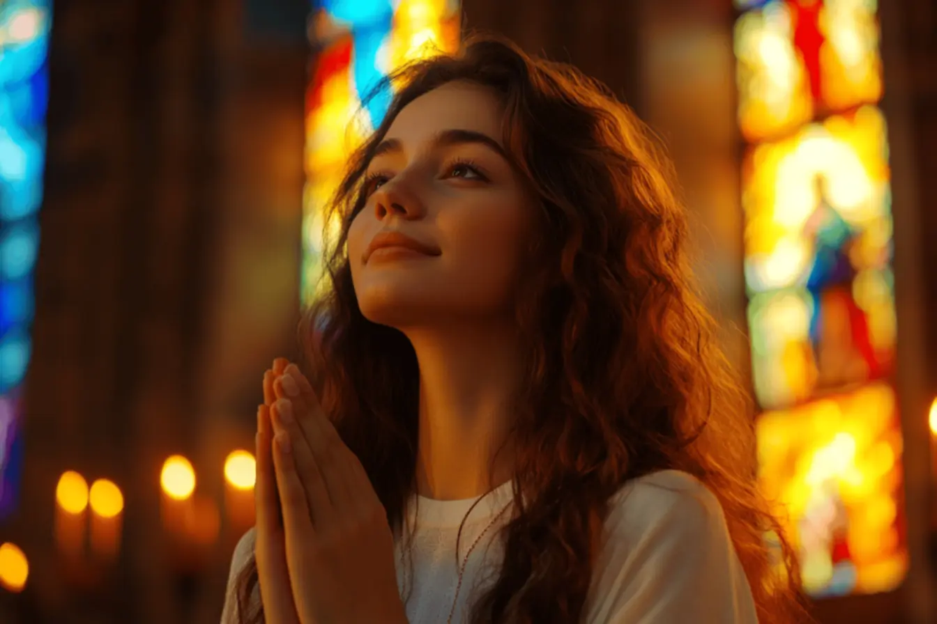 Imagem da juventude católica católico apostólico romano