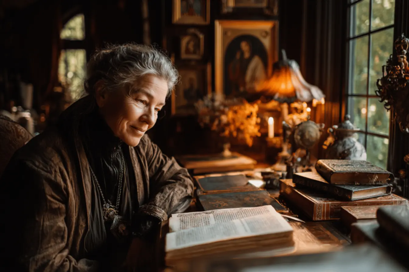 Descrição da Imagem de livros católicos