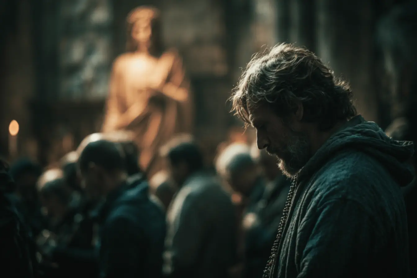 Imagem representativa da espiritualidade católica