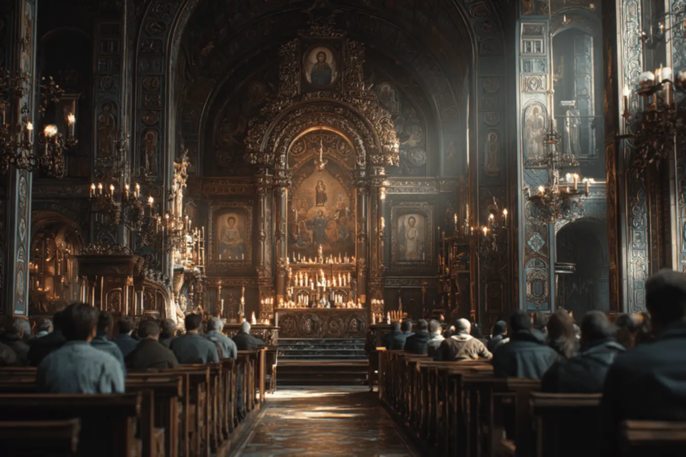 Pessoa meditando com a Bíblia, um pilar fundamental para as orações católicas.