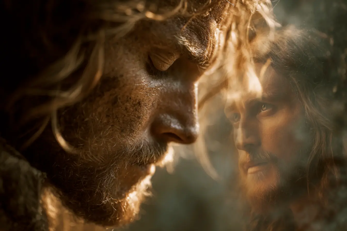 Melancólico em oração contemplativa