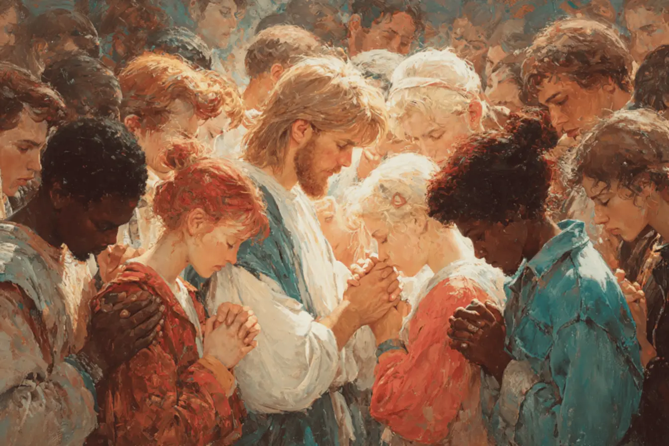 Imagem simbolizando a força da oração