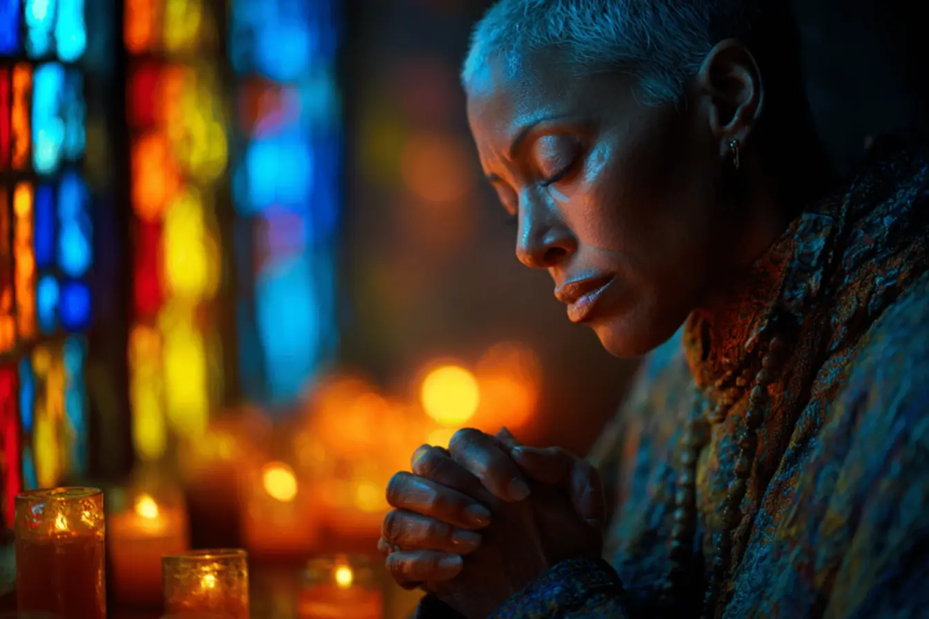 Ilustração de um coração arrependido, representando o ato de contrição católico.