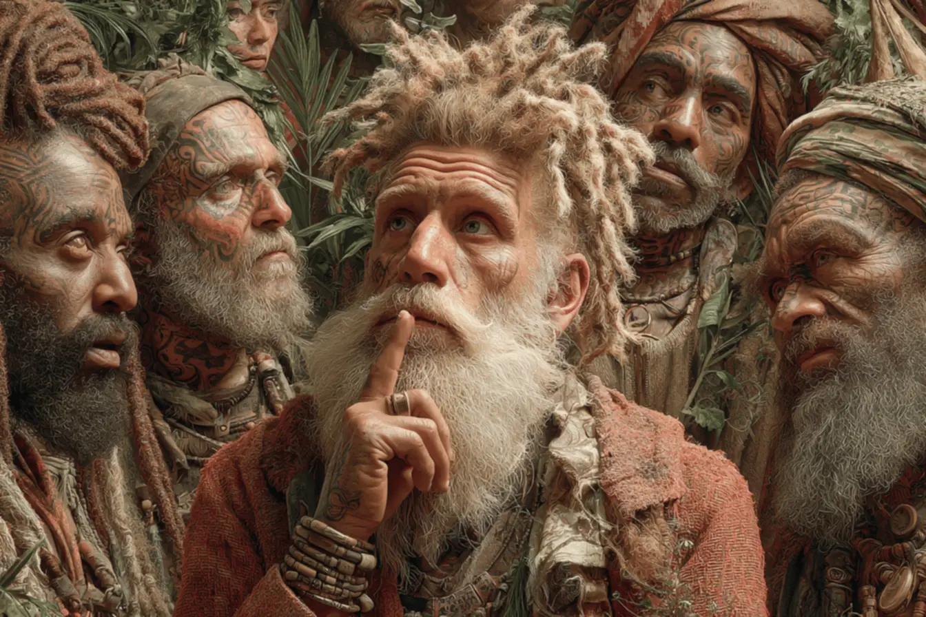 Pessoa com uma tatuagem religiosa, pensando sobre o que a bíblia diz sobre tatuagens