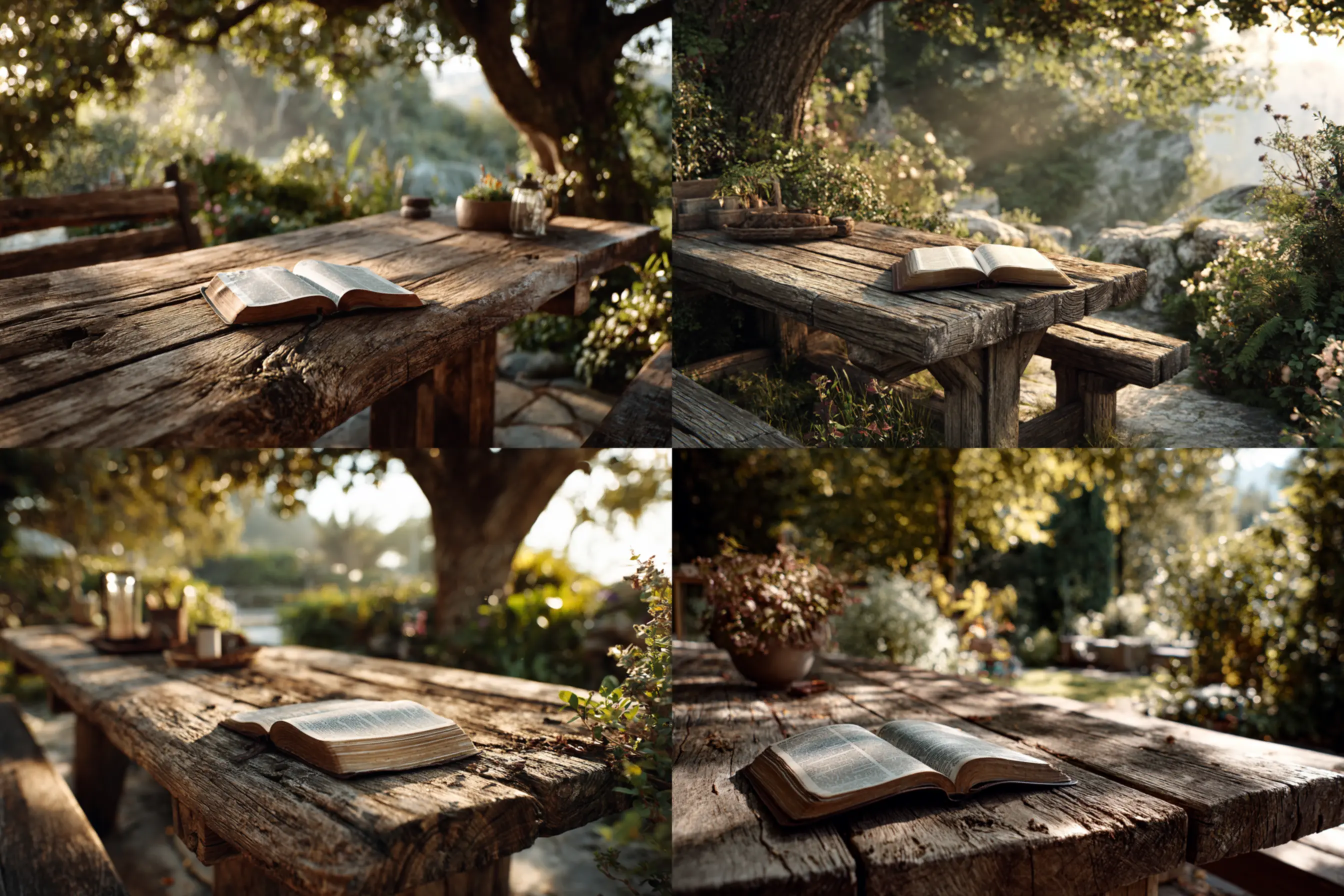 Mulher orando com Salmo 35 católico em mãos