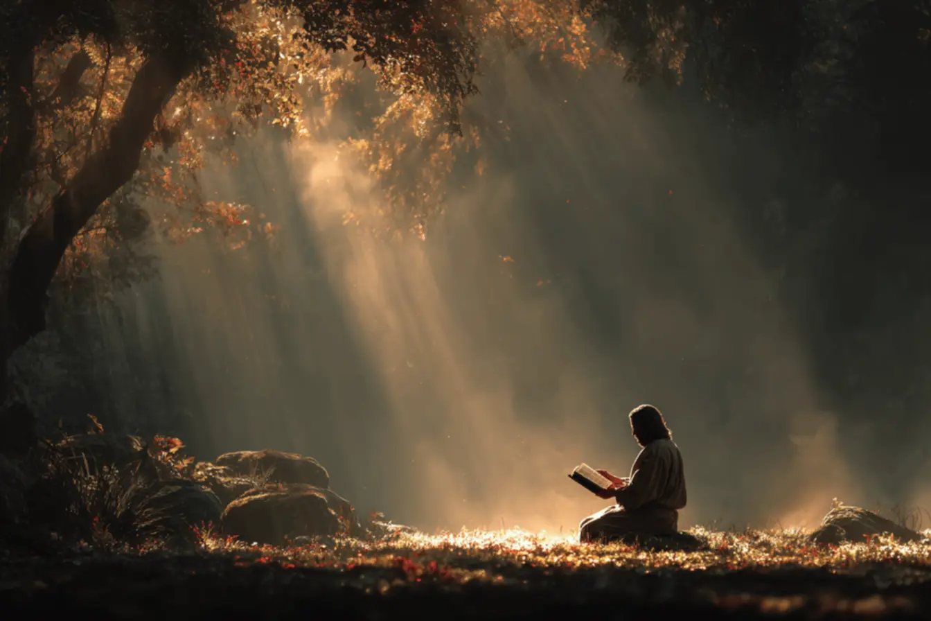 Imagem representando a fé e a oração