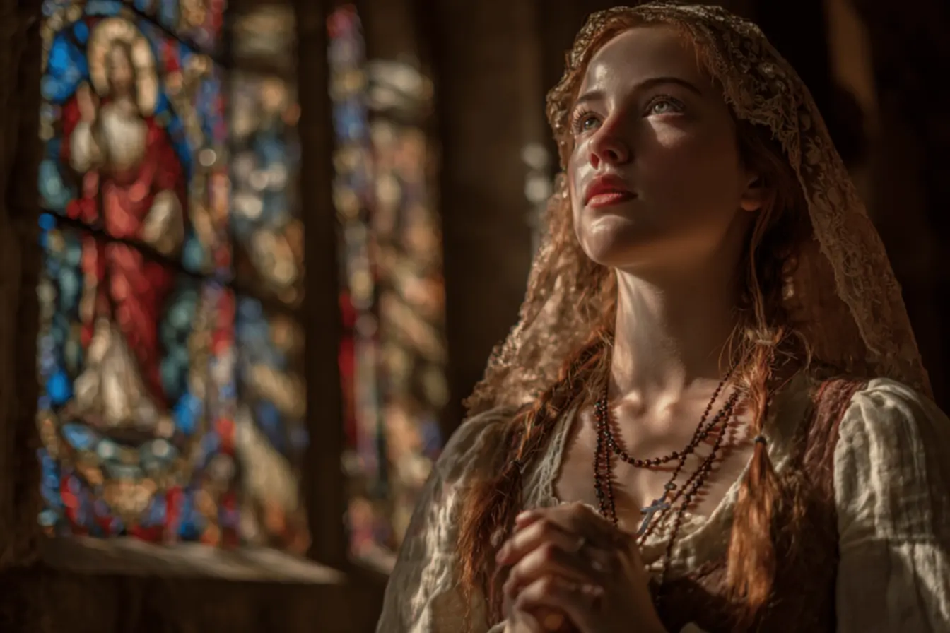 Imagem refletindo conexão espiritual com nomes