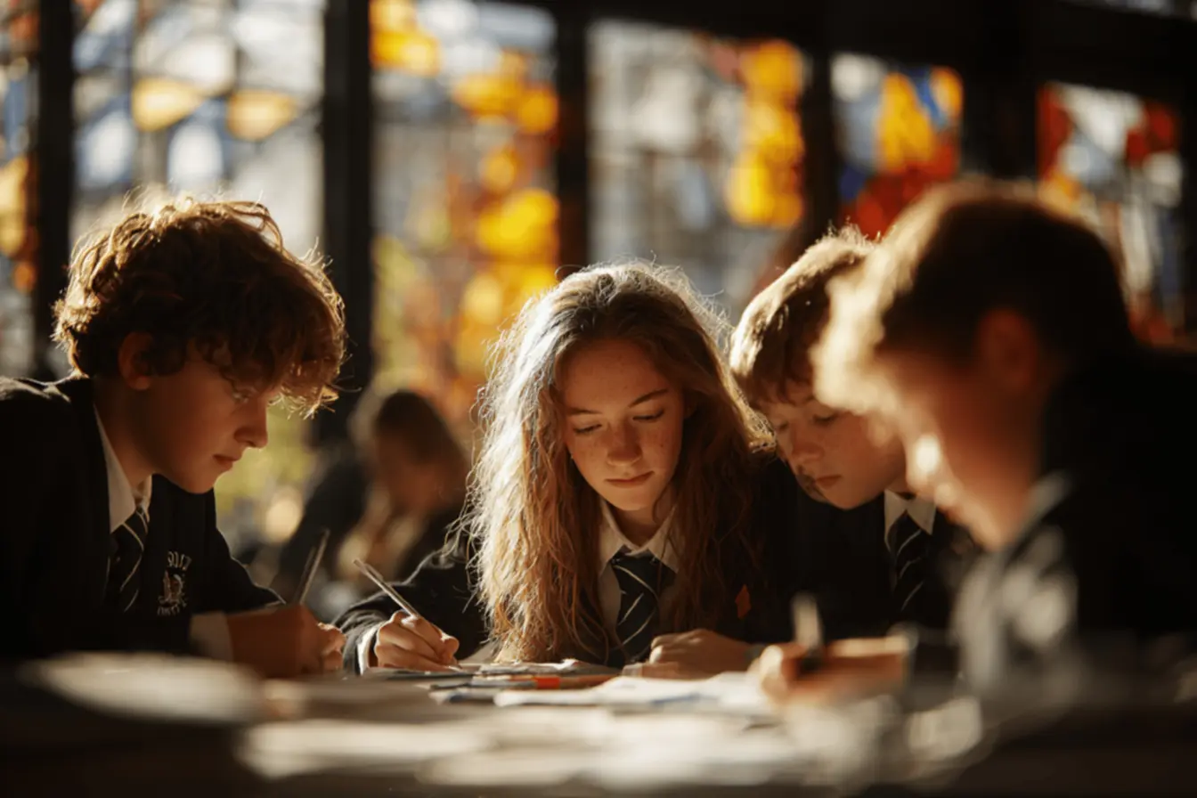 A oração e o apoio da comunidade na educação católica