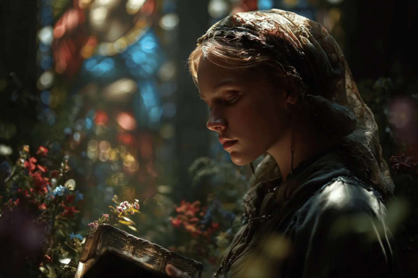 Uma representação espiritual da oração