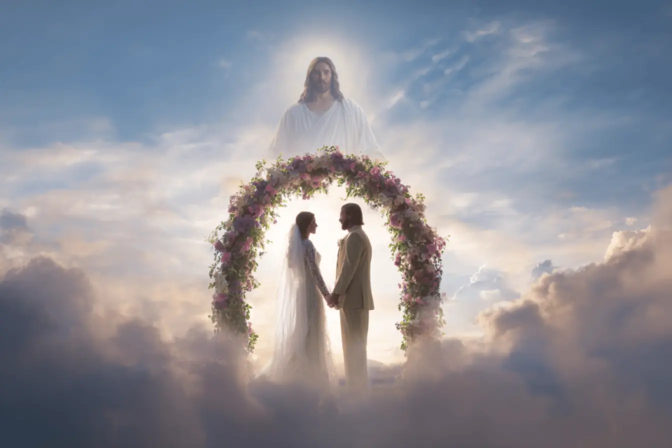 Casal escolhendo padrinhos de casamento