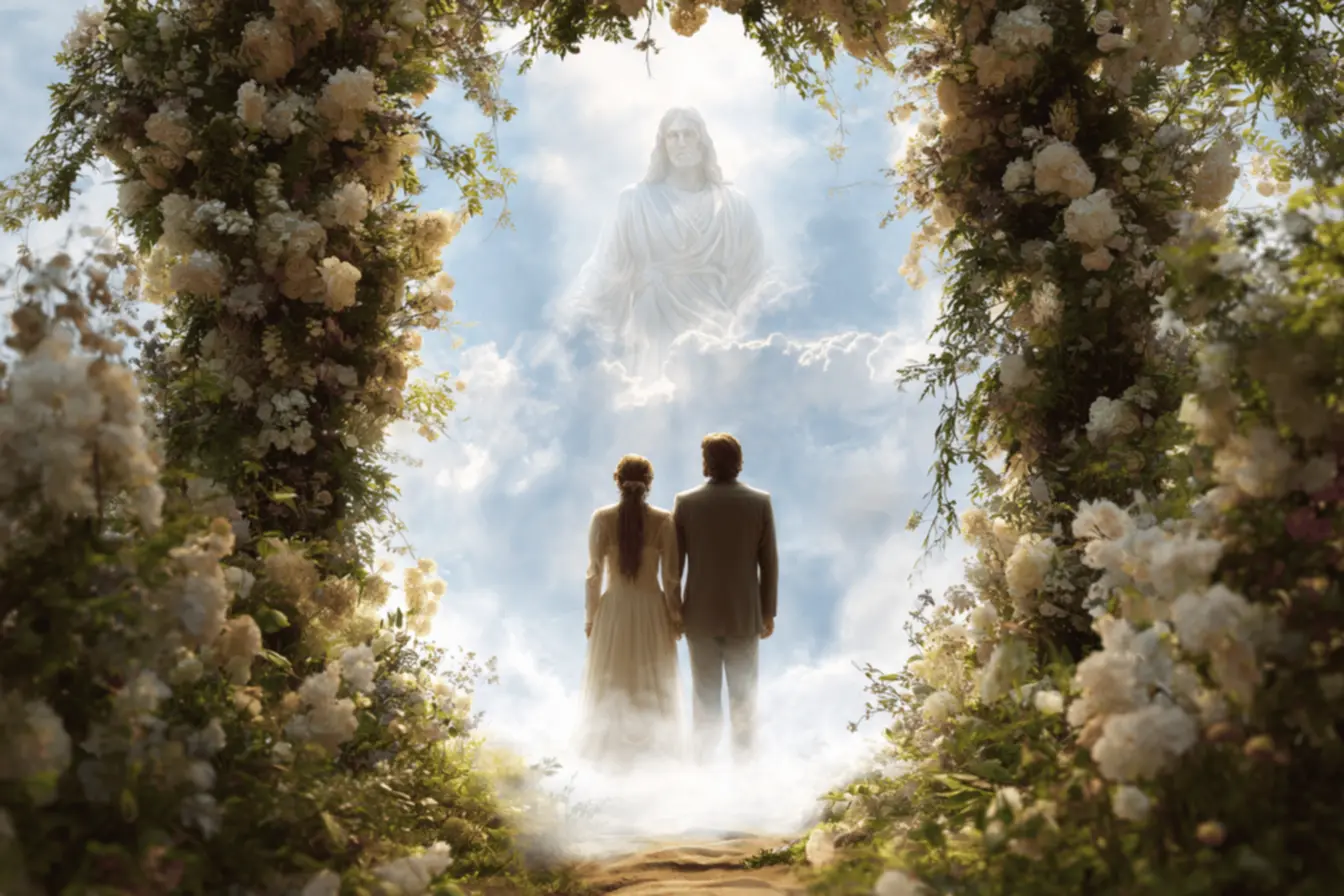 Casal discutindo sobre a escolha de padrinhos