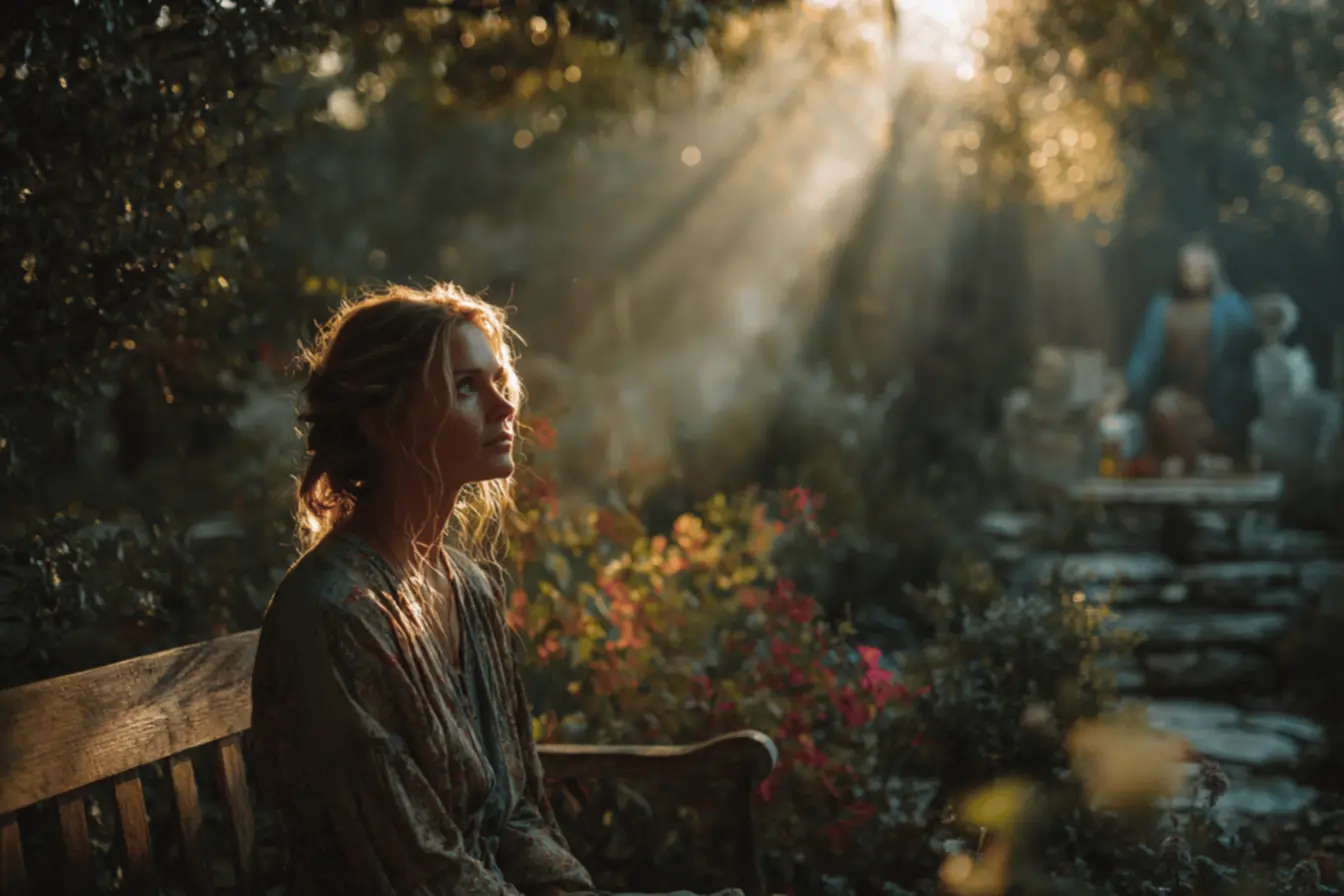 Imagem simbolizando alívio espiritual