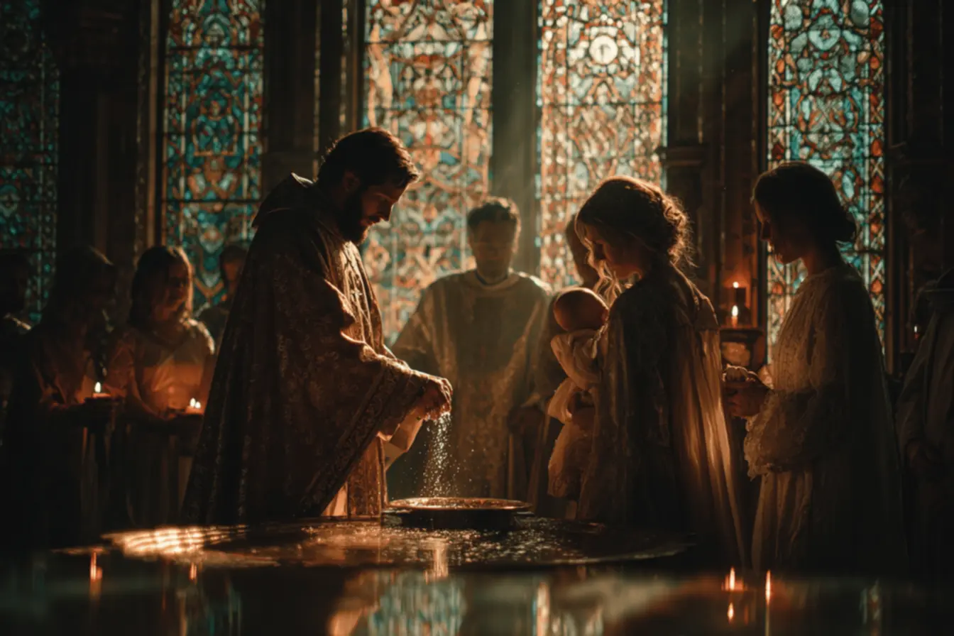 Significado dos óleos e símbolos batismais, como funciona o batismo na igreja católica