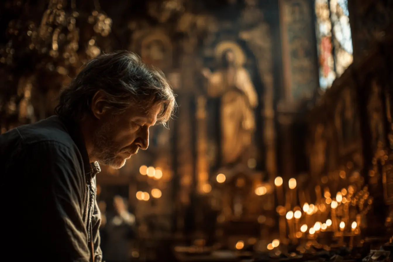 Imagem que simboliza a fé católica