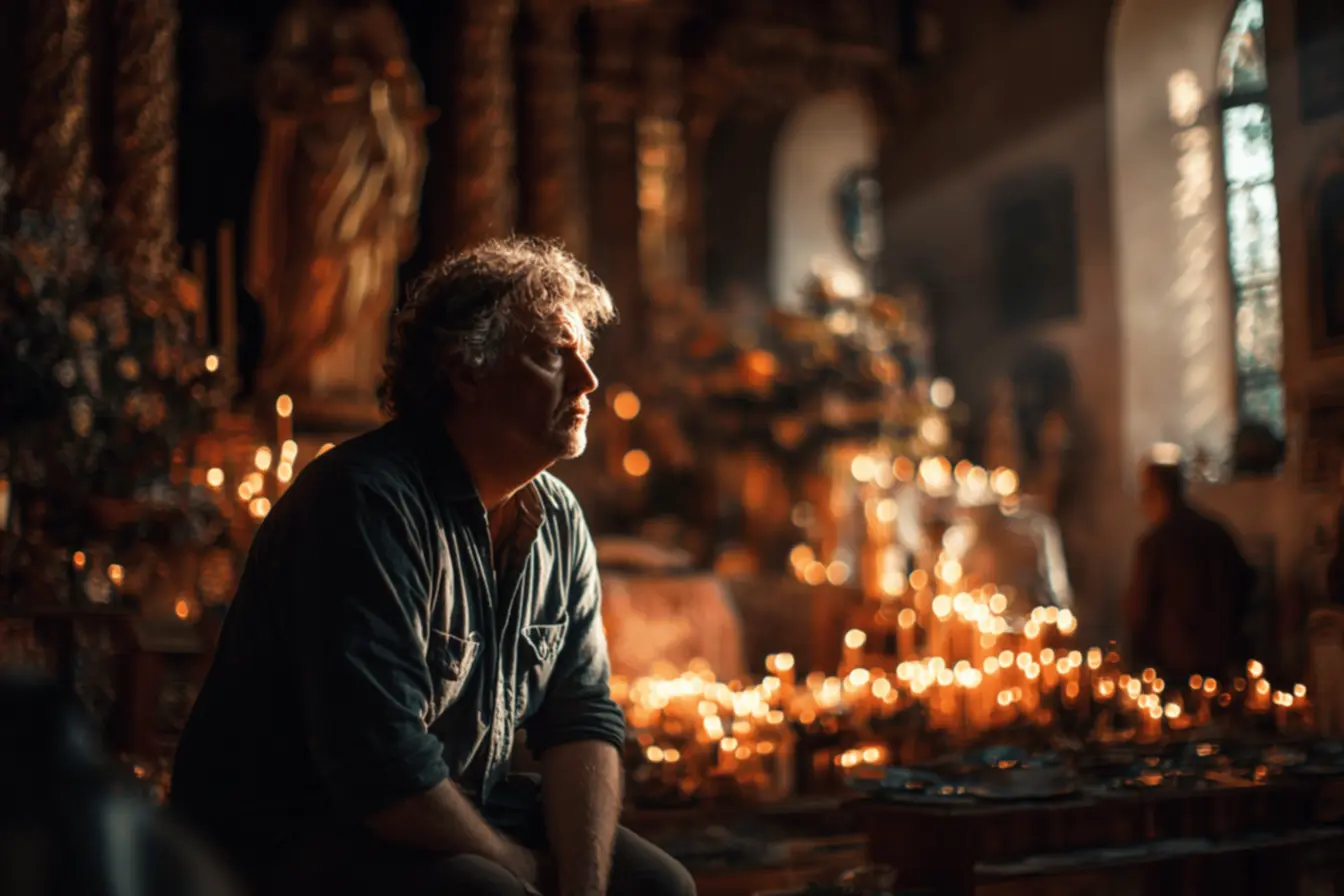 Oração como forma de buscar consolo