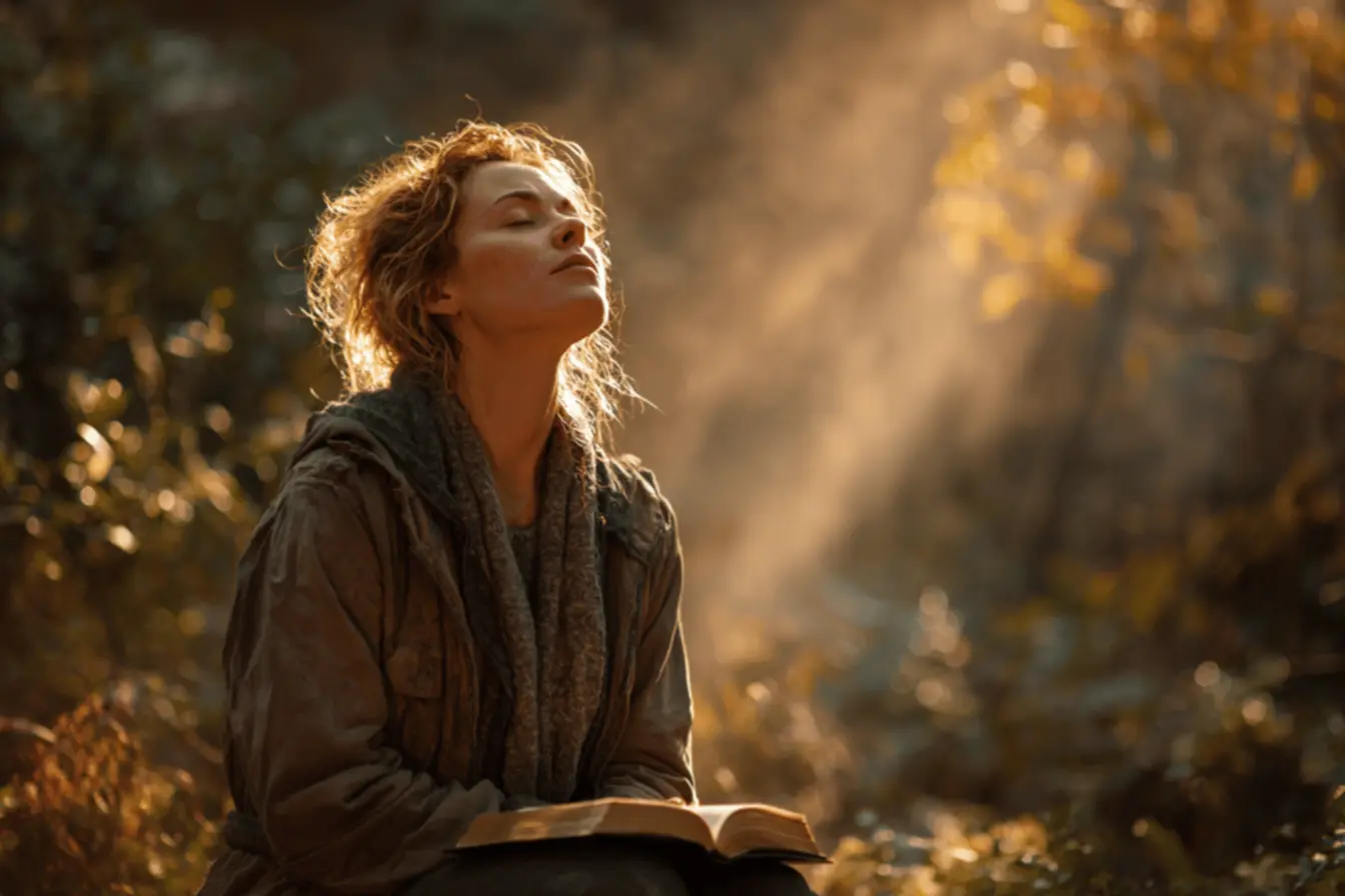 Momento de oração com a Bíblia