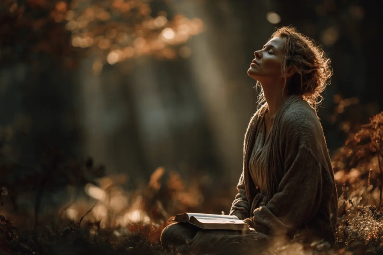 Leitura da Bíblia para oração