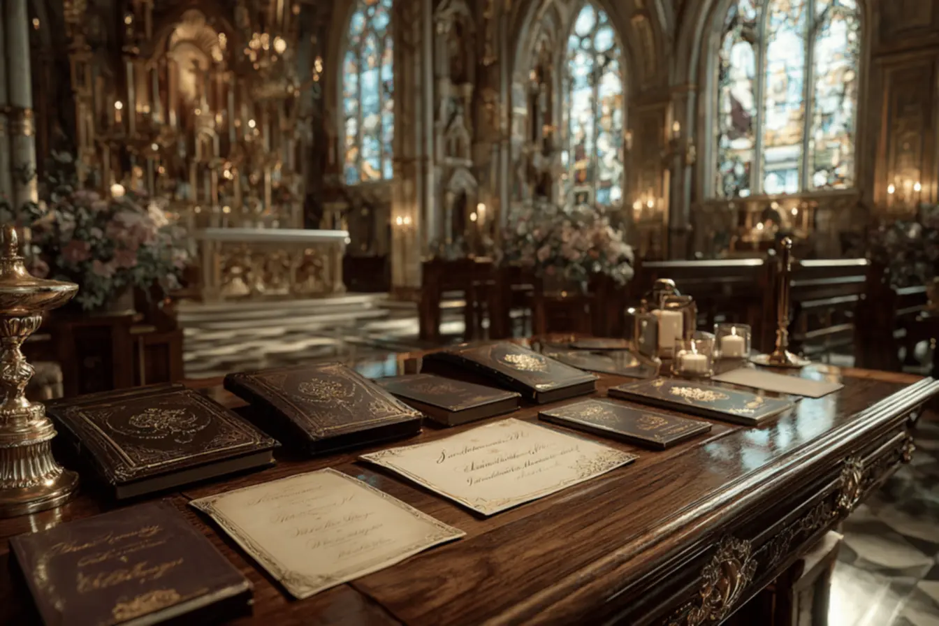 Um casal de mãos dadas, simbolizando a união através dos documentos para casamento na igreja católica.