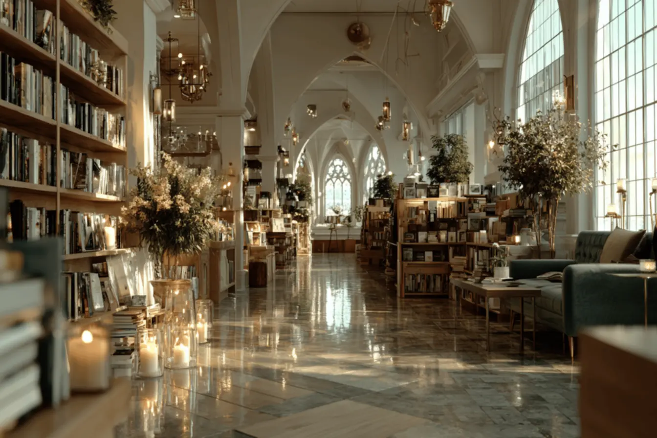 Tesouros de conhecimento nas livrarias católica