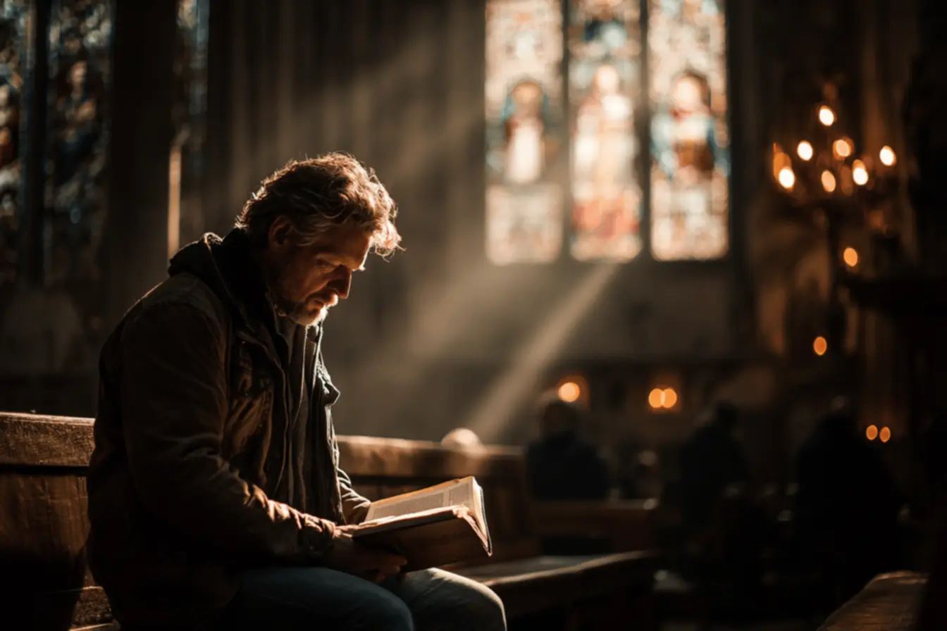 Momento de meditação e reflexão