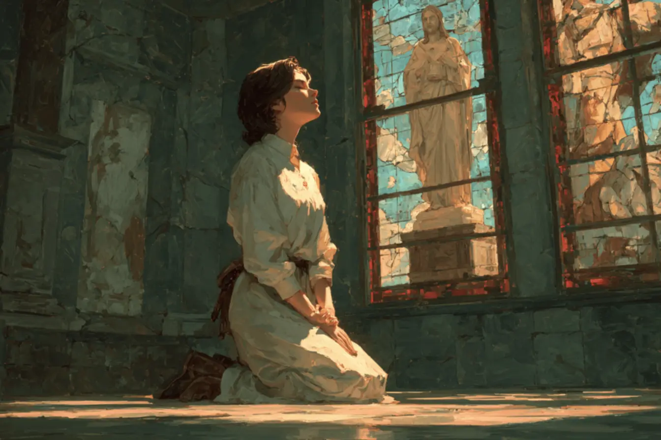 Os santos nos apoiam em nossa jornada de fé.