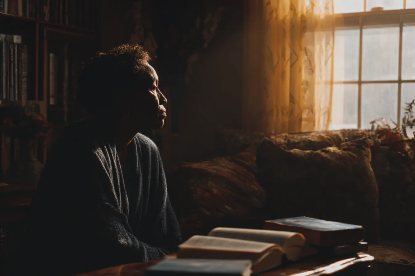 Mãos em oração, simbolizando cura e perdão, relacionado ao que a bíblia diz sobre traição