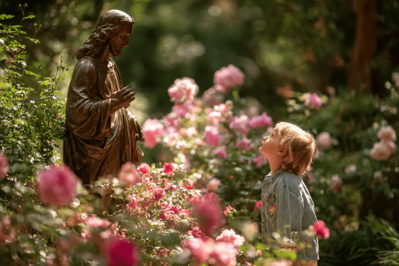 Imagem representativa de desenhos católicos para crianças