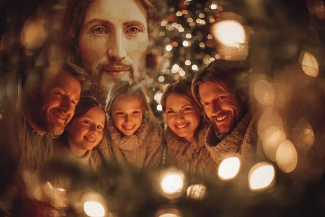 Representação de São Francisco de Assis com o presépio