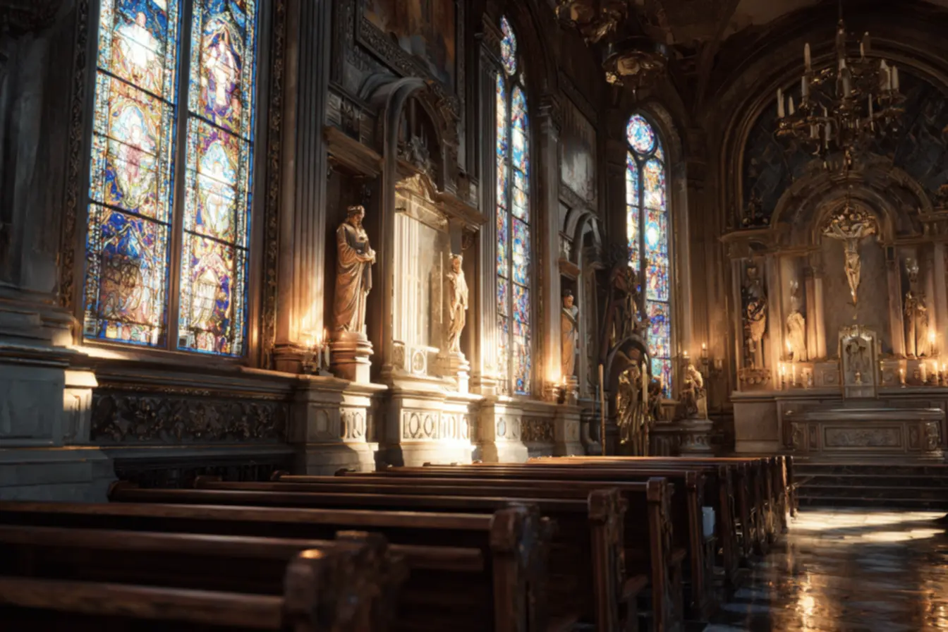 o que diz a Bíblia sobre imagens de santos