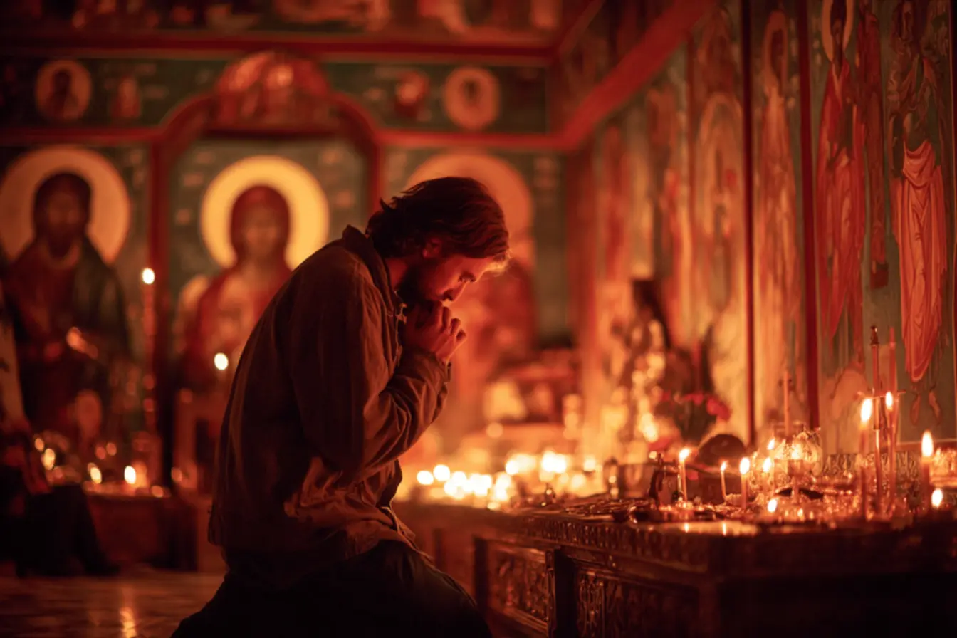 Imagem de Nossa Senhora com olhar sereno