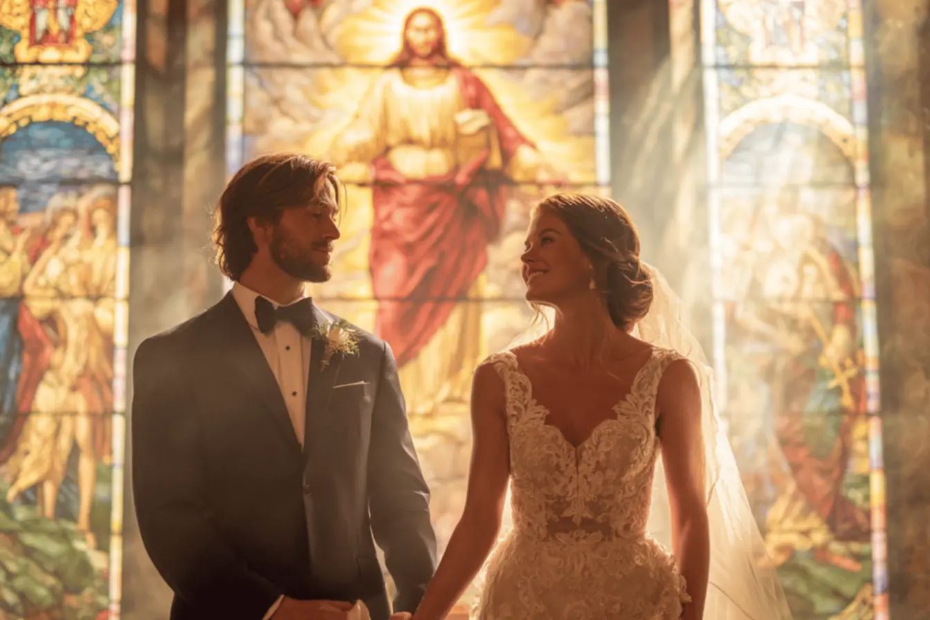 Imagem de Nossa Senhora e São José