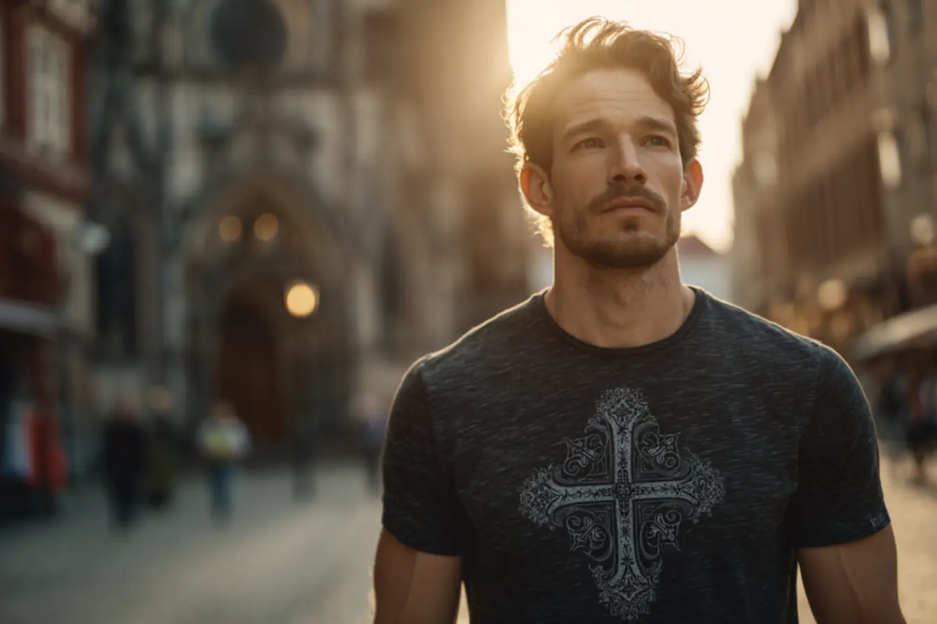 Diversidade de modelos de camisa católica masculina para todos os estilos