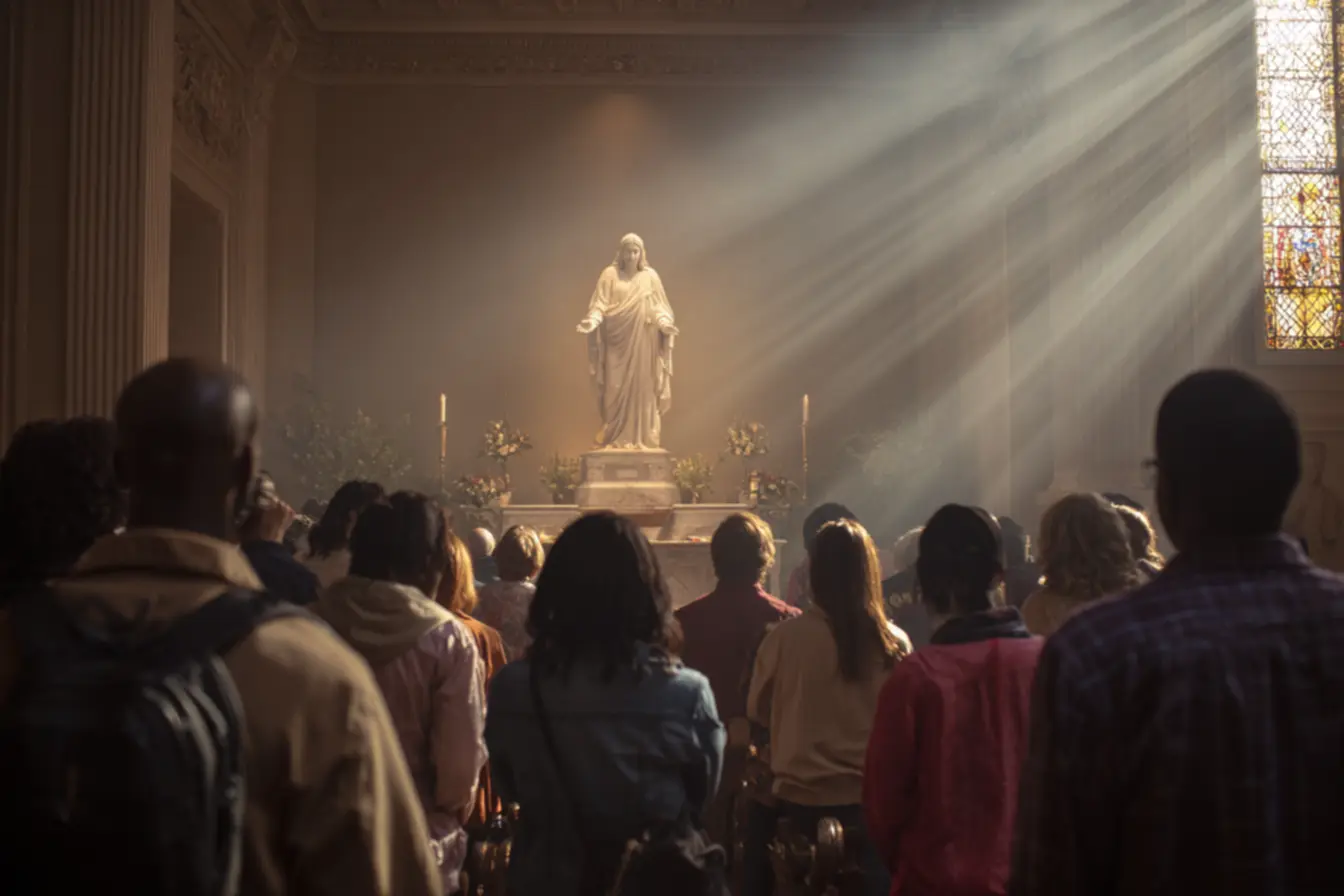 Luz iluminando o caminho