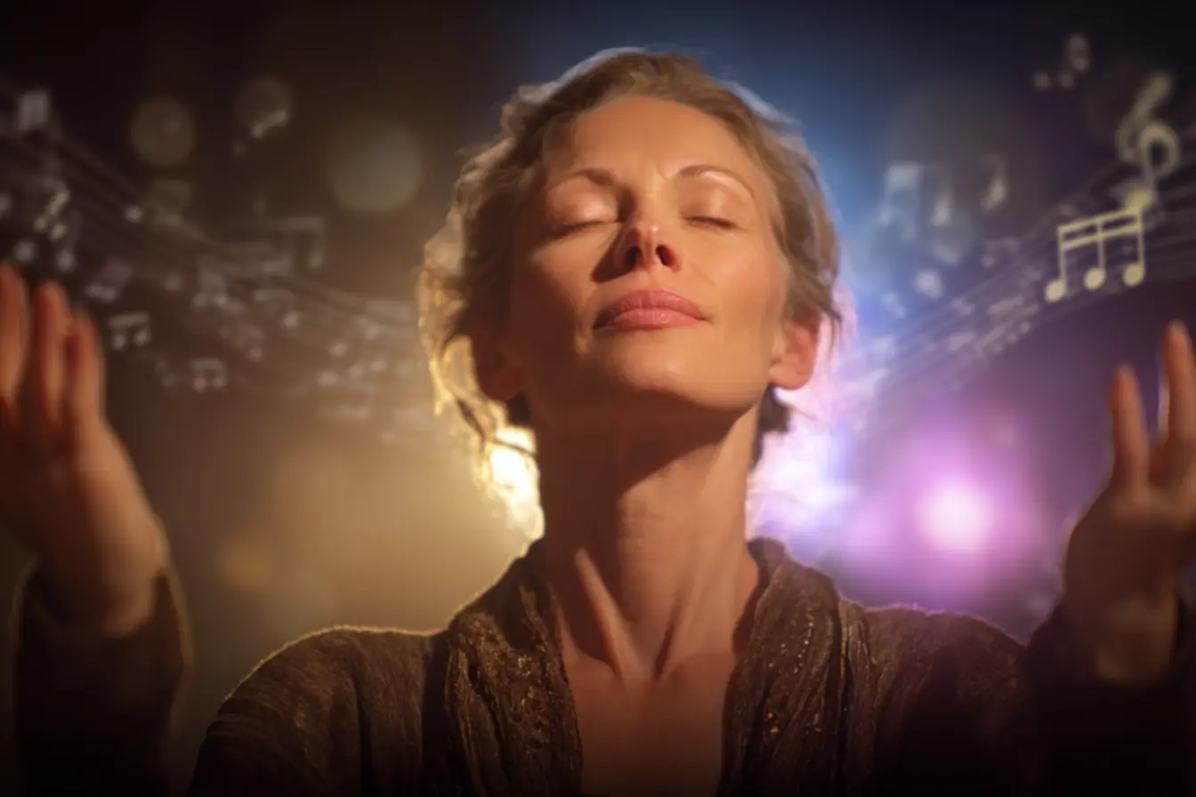 Música católica durante a oração