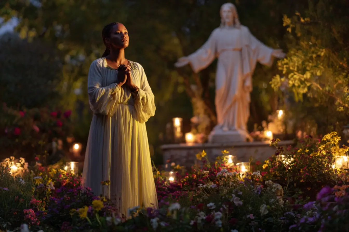 Imagem de uma avó com sua neta