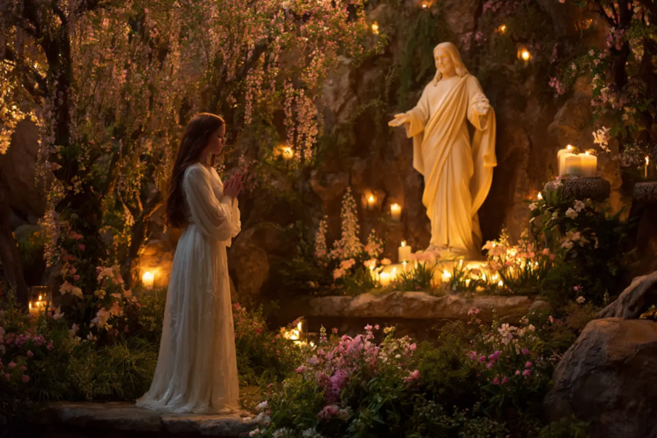 Imagem de várias santas