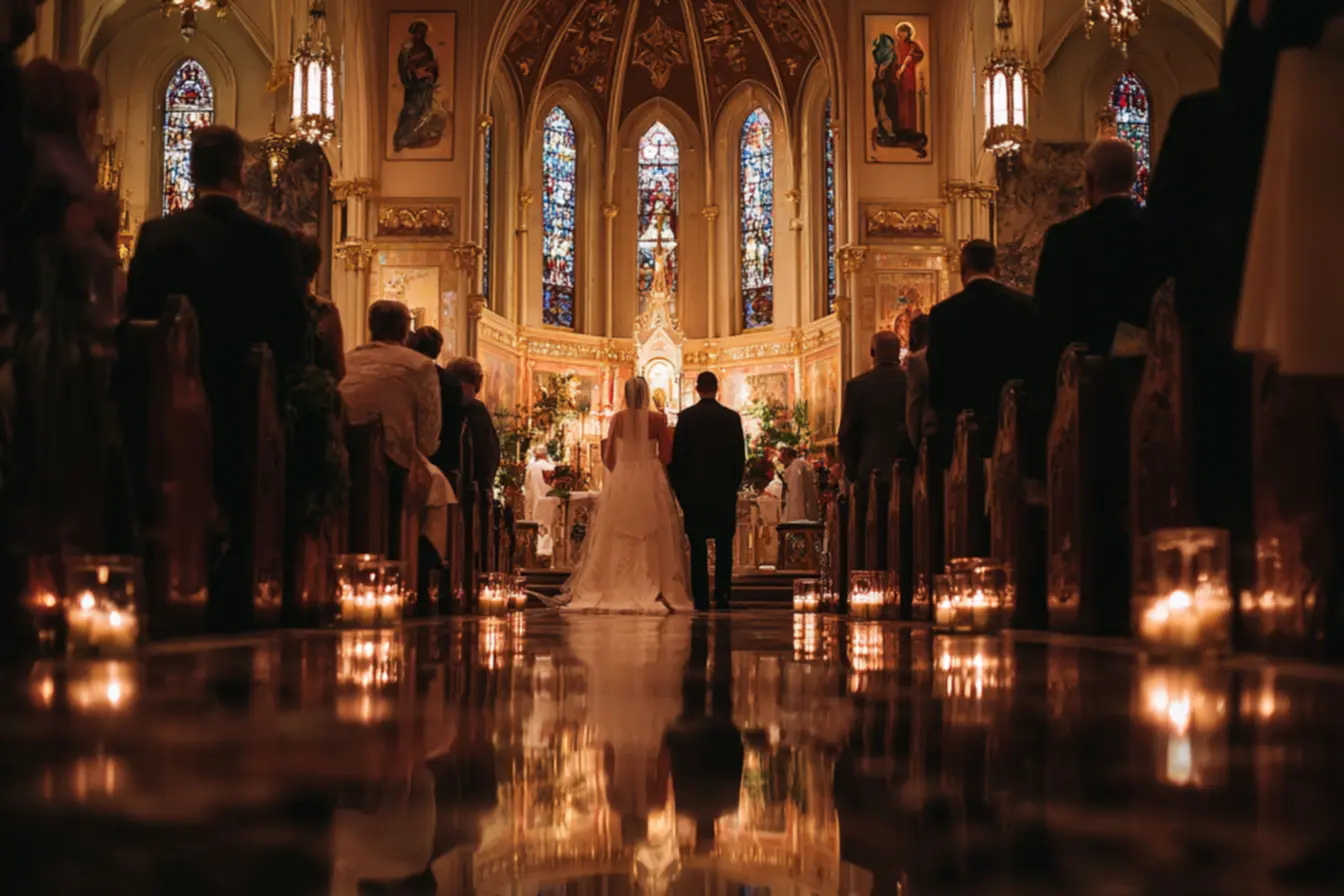Casamento celebrado com emoção