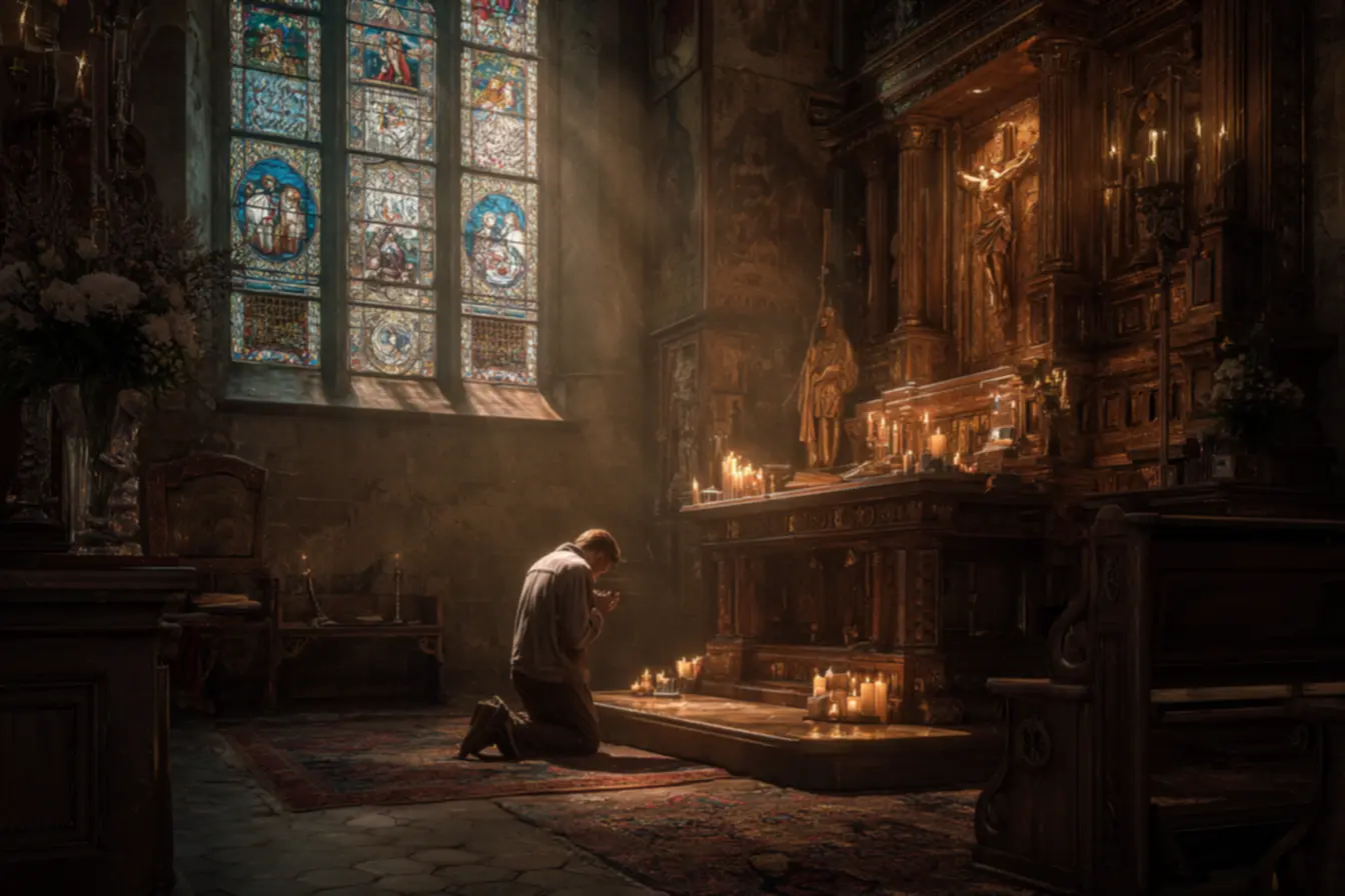 Encontre a paz com as orações católicas poderosas do Santo Terço