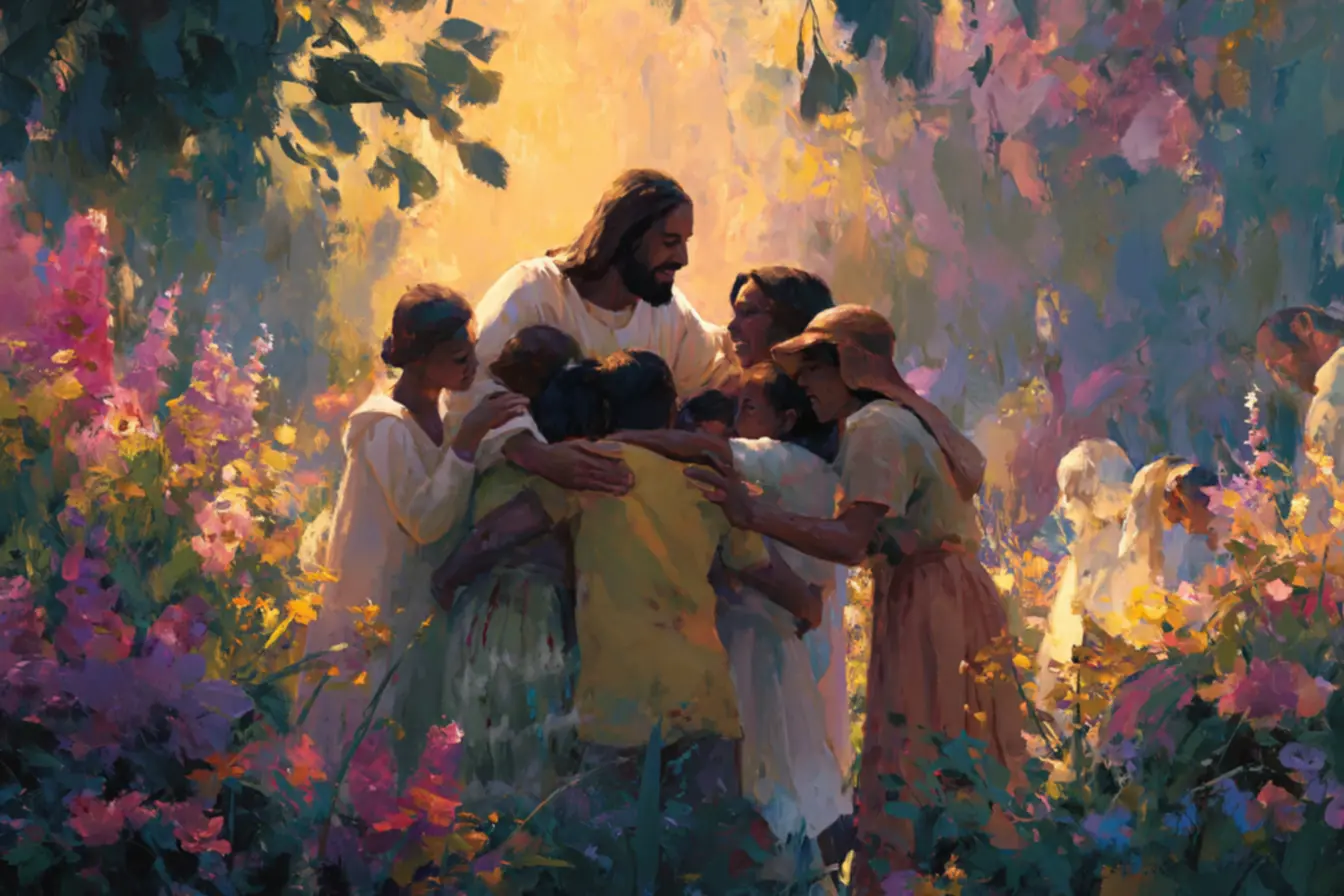 Imagem que simboliza a paz em Cristo