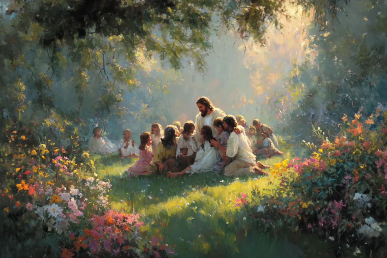 Imagem simbolizando a transformação pelo amor