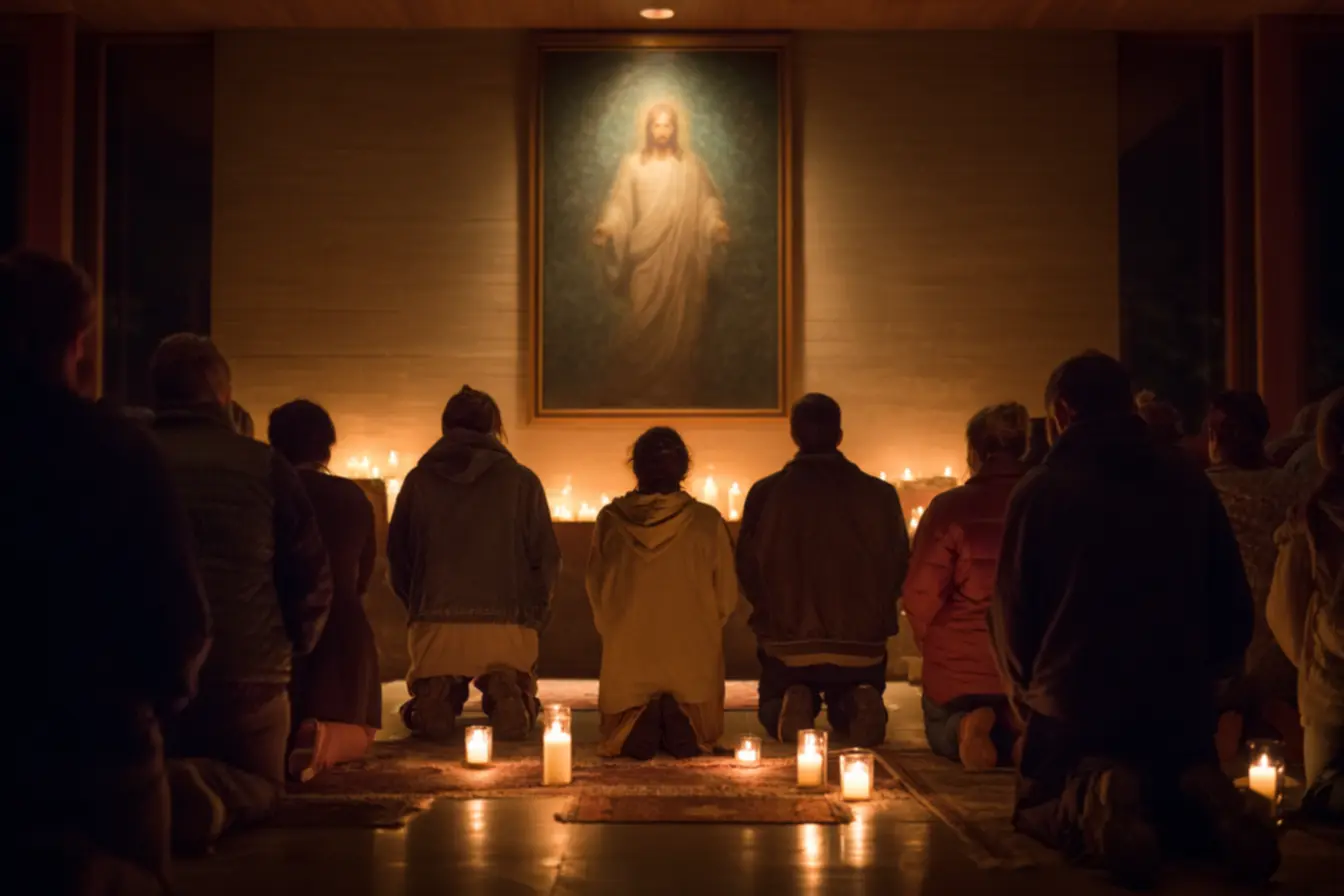 Silêncio e paz ao final do dia
