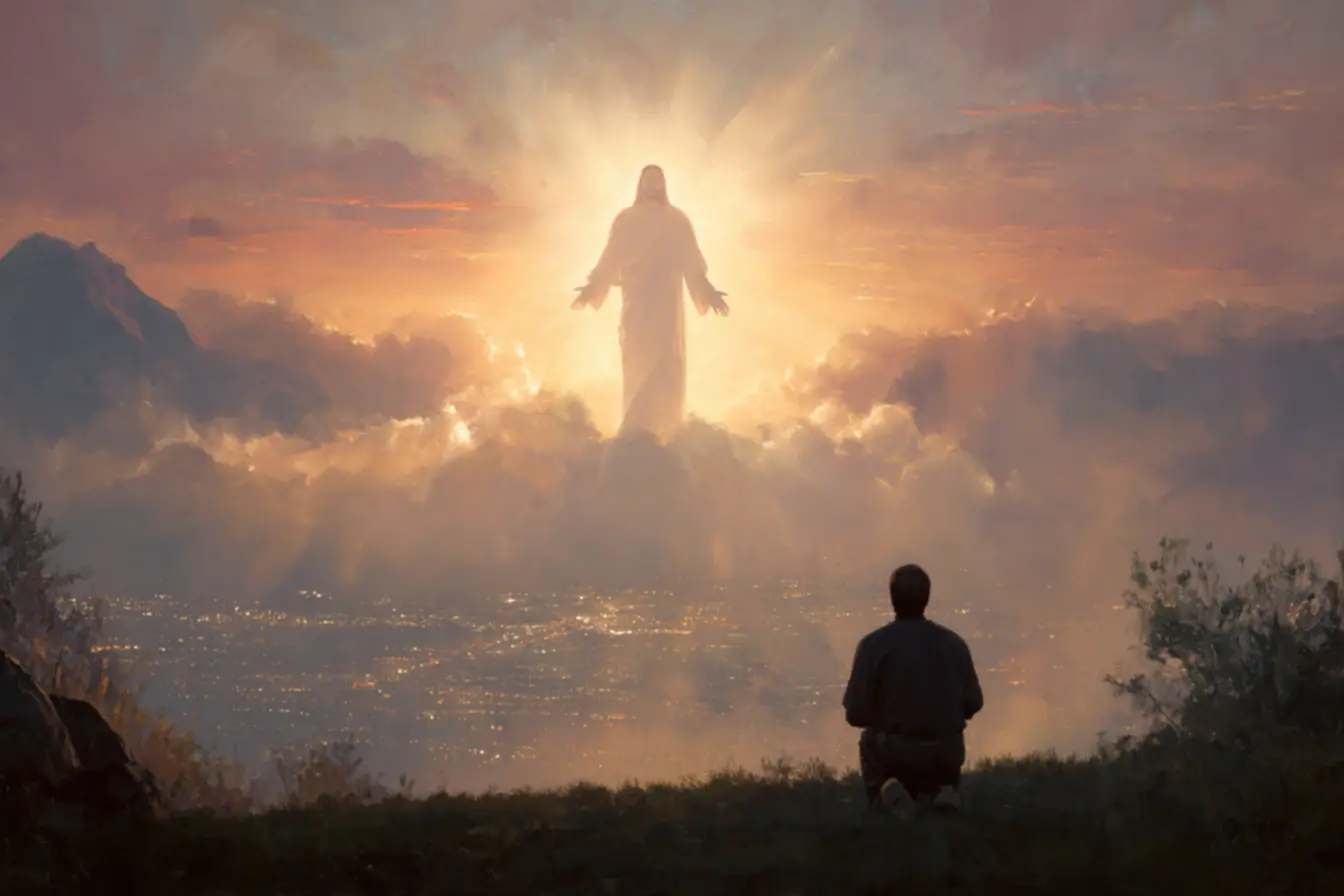 Imagem que representa a união em oração