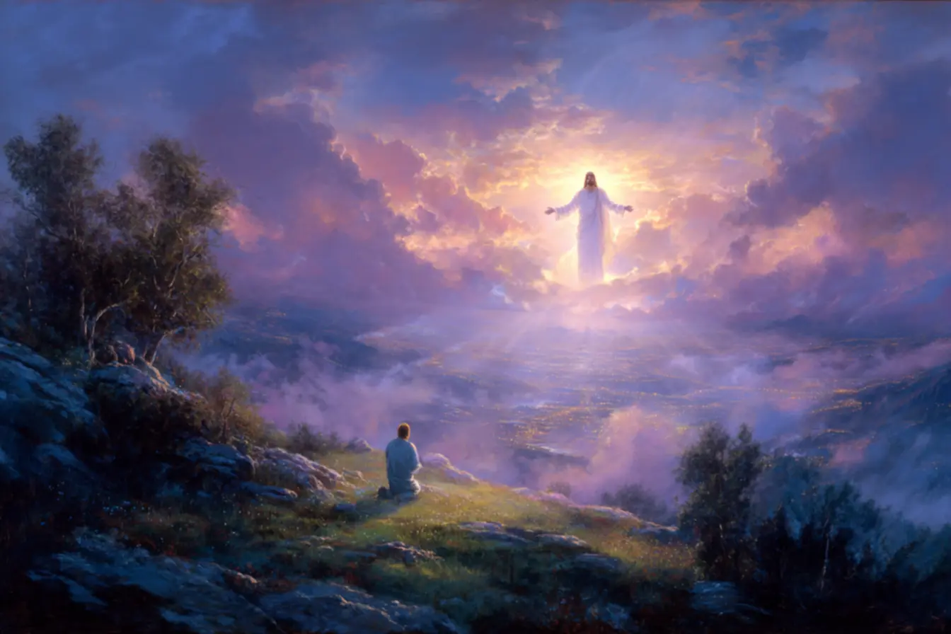 Imagem que ilustra a transformação através da oração