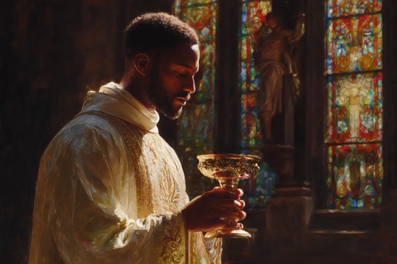 Cálice na Eucaristia