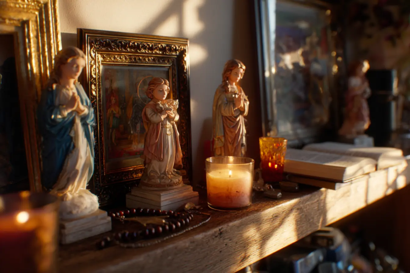 Significado profundo das imagens de santos católicos