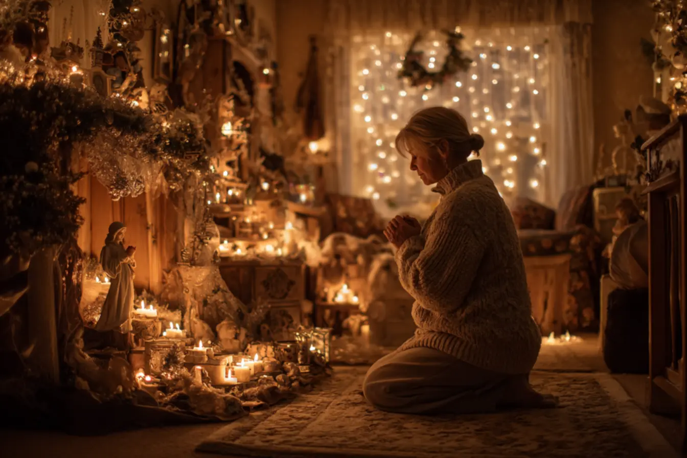 Imagem de um local tranquilo para oração